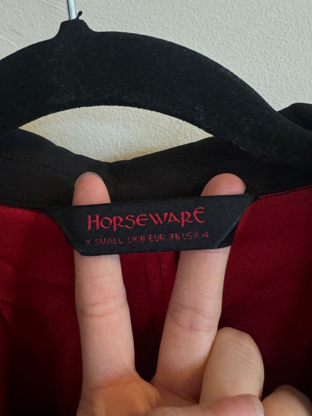 Horseware Equestrian Women's Competition Show Jacket Black Size Xs - Picture 3 of 4